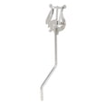 thumbnail image 1 of GLFILL Portable Saxophone Lyre Clamp-On Clip Holder Lyre For Alto Saxophone Clips Silver, 1 of 8