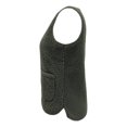 thumbnail image 3 of Chaleco Simply Basic para Mujer, con Botones y Bolsas al Frente, Cuello Redondo, Sherpa Verde Talla M, 3 of 4