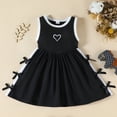 thumbnail image 6 of Rhuody Girls' Dresses Sleeveless Bowknot Casual Dress Dance Party Dresses Retro Playsuit, 6 of 9