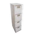 thumbnail image 1 of hometrends Paper Rope 4 Drawer Storage, 1 of 1