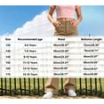 thumbnail image 2 of School Uniform for Girls Pants Stretch Pants with Pockets Flare Leg Pants Preppy Clothes for Girls Size 5-14 Years, 2 of 4