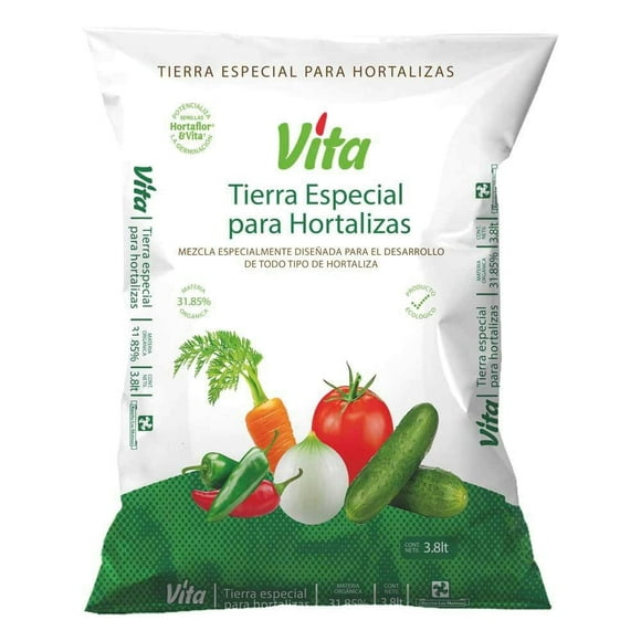 Tierra Vita Especial Para Hortalizas 3.8 Litros