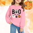 thumbnail image 2 of Gyujnb Kids Halloween , Halloween Hoodies for Kids Skeleton Pumpkin Print Long Sleeve Sweatshirts for Boys and Girls for Fall and Halloween Celebrations, Halloween Outfits,6-12 Months, 2 of 4