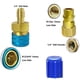 thumbnail image 3 of Scienceny Adaptador Acoplador de ajuste rápido para conversión de R1234YF a R134A solo para con recipientes R1234YF de rosca izquierda Vehículos, repuestos y accesorios Mis Serie 1, 3 of 6