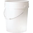 thumbnail image 1 of Cubo de plástico blanco Bucket Leaktite 5GLSKD de 18,9 L, 1 of 1