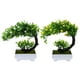 thumbnail image 1 of 2 piezas plantas artificiales decoración de árboles para el hogar plantas falsas adornos de plantas de plástico (amarillo, blanco), 1 of 6