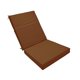 thumbnail image 5 of Cojín para silla de patio, cojín para tumbona, cómodo cojín para sillón reclinable de jardín Marrón, 5 of 9
