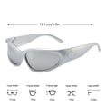 thumbnail image 2 of Wutalume Trendy Fashion Sunglasses for Men and Women, Party Decoration Glasses with UV Protection, Fun and Stylish Eyewear for Festivals, Events, and Daily Fashion Statement,Black, 2 of 4