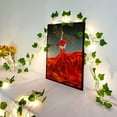 thumbnail image 3 of 6.56/16.4/32.8 FT Artificial Ivy Sunflower Rose Garlands with 20/50/100 LED String Light Fake Vines for Bedroom Decor Greenery Faux Hanging Plants Decor for Home Kitchen Garden Office Wedding Wall, 3 of 5