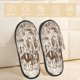 thumbnail image 2 of Fotbe Western Desert Cowboys2 Pantuflas Peludas para Mujer con Estampado, Zapatillas de Peluche, Zapatos de Invierno para Casa, Uso Interior y Exterior-Large, 2 of 8