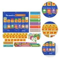 thumbnail image 6 of Entireivity 1 Set Weekly Calendar Pocket Chart Education Calendar Bag Classroom Calendar, 6 of 8