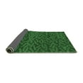 thumbnail image 2 of Ahgly Company Indoor Rectangle Abstract Emerald Green Modern Area Rugs, 8' x 10', 2 of 4