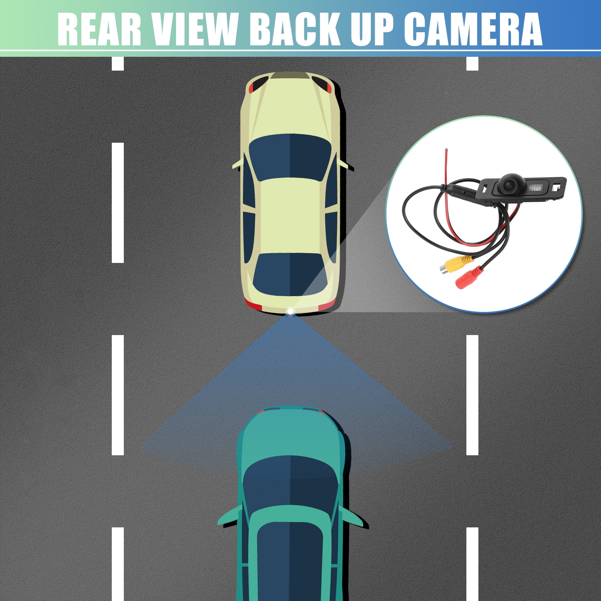 Unique Bargains Rear Camera for BMW X3 E83 2004 Park Assist