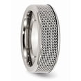 thumbnail image 4 of Stainless Steel Base With Mesh Center 8mm Band (Size 10.5) Made In China sr253-10.5, 4 of 4