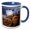 Blue/White, variant on 3drose, Austria, Vienna, Nauschmarkt, Austrian Cuisine, Bakery-eu03 Dbn0027 - David Barnes, 11oz Two-tone Yellow Mug