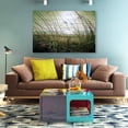 thumbnail image 2 of IDEA4WALL Coastal Canvas Wall Art Green Grasses by the Beach Painting Artwork for Home Prints Framed - 12x18 inches, 2 of 4