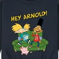 thumbnail image 3 of Hey Arnold! - Arnold, Gerald, and Abner - Men's Crew Neck Fleece Pullover, 3 of 5