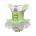 thumbnail image 2 of IBTOM CASTLE Baby Girls Princess Outfit Halloween Christmas Carnival Cosplay Fancy Dress up Romper + Headband Birthday Party Bodysuit Ballet Dancewear, 2 of 8