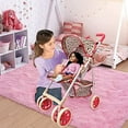 thumbnail image 6 of The New York Doll Collection Floral Print Baby Doll Stroller for Kids, Girls, Boys, 6 of 7
