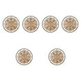 thumbnail image 5 of balikha 6pcs Christmas Macrame Wooden Ornaments in Handcrafted DIY Round Disks for The Crafts Kids Suspended Crafts Decorations Decorations Set B, 5 of 9