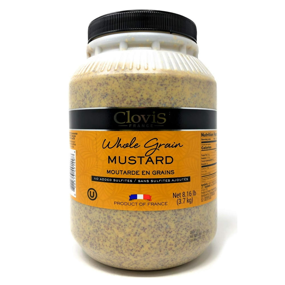 Whole Grain Mustard, Kosher 9 Lbs