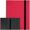Red, variant on 9 Pocket Strap Binder Album for 360 Trading Cards - Side Loading Pockets Folder - Archival Safe Material for CCG TCG MTG and Sports Cards