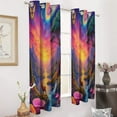thumbnail image 3 of Enchanted Forest Fantasy Window Blackout Curtain 3d Printed Blackout Curtain Bedroom Living Room Hotel Window 2 Panel Shade, 3 of 6