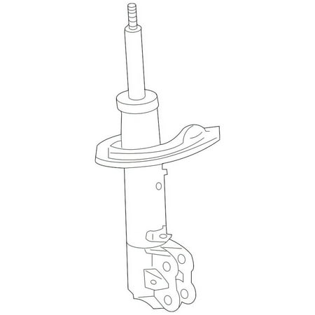 Genuine OE Mitsubishi Strut - 4060A464 Fits select: 2021 MITSUBISHI OUTLANDER SPORT, 2013-2015 MITSUBISHI OUTLANDER SPORT ES