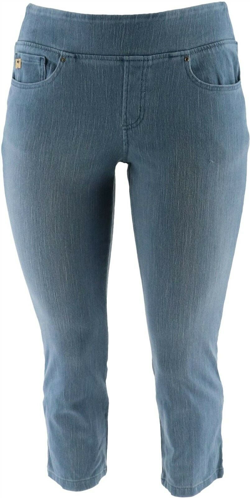 kim gravel flexibelle cropped jeans