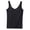 Black, variant on Women's Cotton Tank Tops with Built-in Bra 2024 Summer Sleeveless Camisole - Padded Workout Casual Tops, S-XL