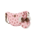 thumbnail image 3 of Minnie Mouse Checkered Pattern Purse with Detachable Coin Pouch, 3 of 7