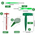 thumbnail image 2 of 6Pcs Seed Sower Generic Mini Handheld Seedlings Seeder Dispenser Gardening Tools Sowing Seed Dispenser Sower Small Seed Spreader Portable for Vegetable Farm Garden, 2 of 7