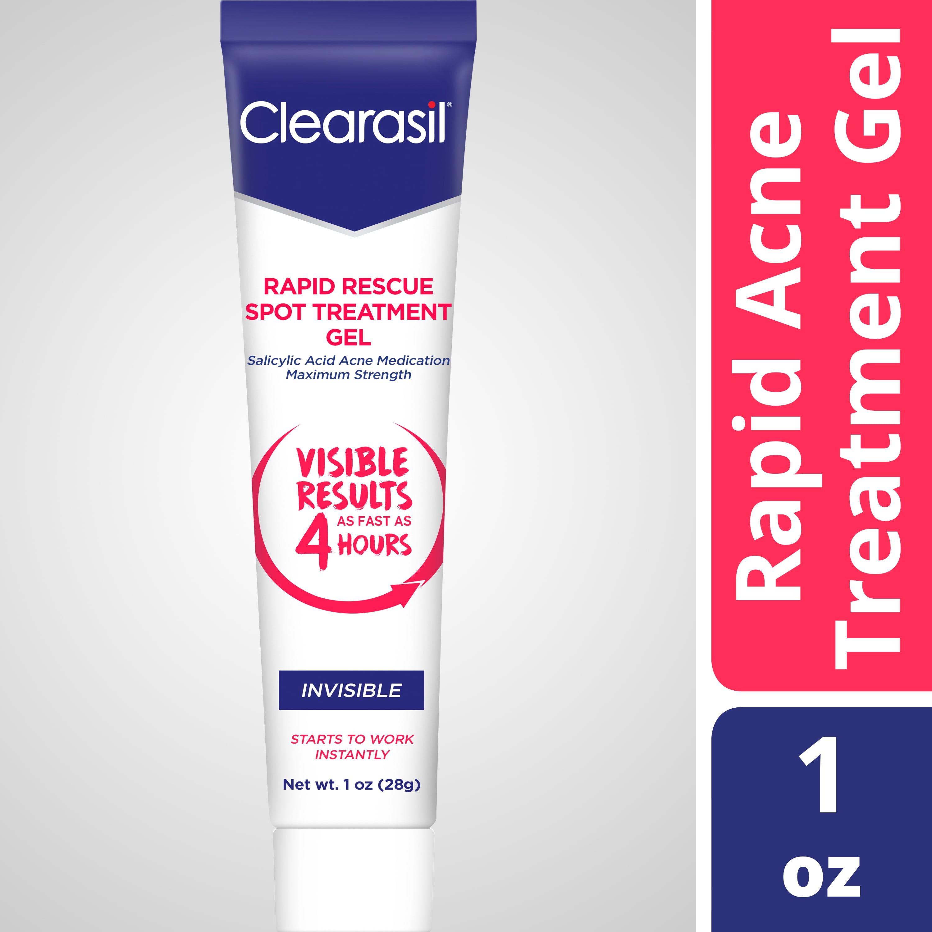Acne Treatment Gel Clearasil Rapid Rescue Spot Treatment Gel with