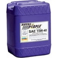 thumbnail image 3 of Royal Purple Synthetic Motor Oil Tough Wear Protection Fuel Efficiency 15W-40, 5 Gal, 3 of 3