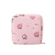 thumbnail image 2 of 2 bolsas de almacenamiento para servilletas para mujeres y niñas, monedero con soporte para tampones, bolsas para el período, almohadillas para orejas de enfermería rosa melocotón azul Macarena titular de almacenamiento, 2 of 8