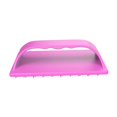 thumbnail image 1 of Hot Dog Slicing Tool de salchichas Hornear de manera uniforme Rebanadora de jamón de silicona multifuncional Portátil para BBQ Party Hot Dog rosa Soledad Cortador de spam, 1 of 9