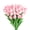 Pink, variant on Enova Home 20 Pcs Artificial PU Real Touch Tulips Flowers Stems (Pink)