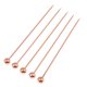 thumbnail image 5 of 5pcs Barra de acero inoxidable Selecciones de bebidas Accesorios de cóctel Bead-Multicolor Bead-Rose Gold Sunnimix Selecciones de cóctel de acero inoxidable, 5 of 8