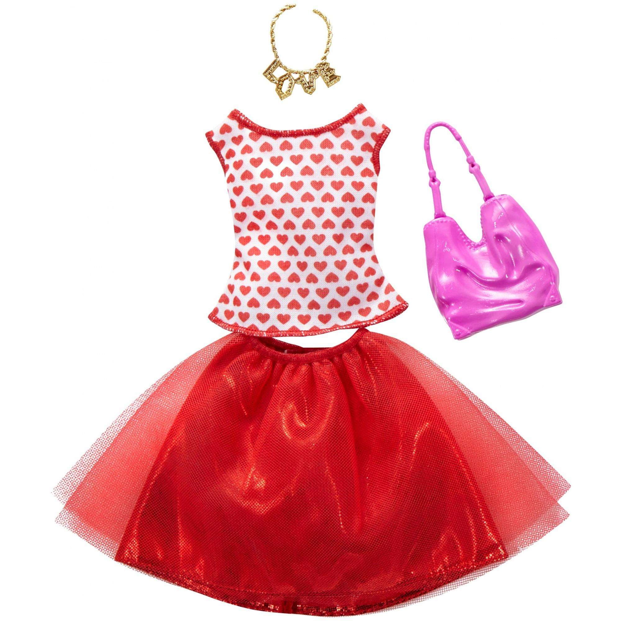 red dress barbie