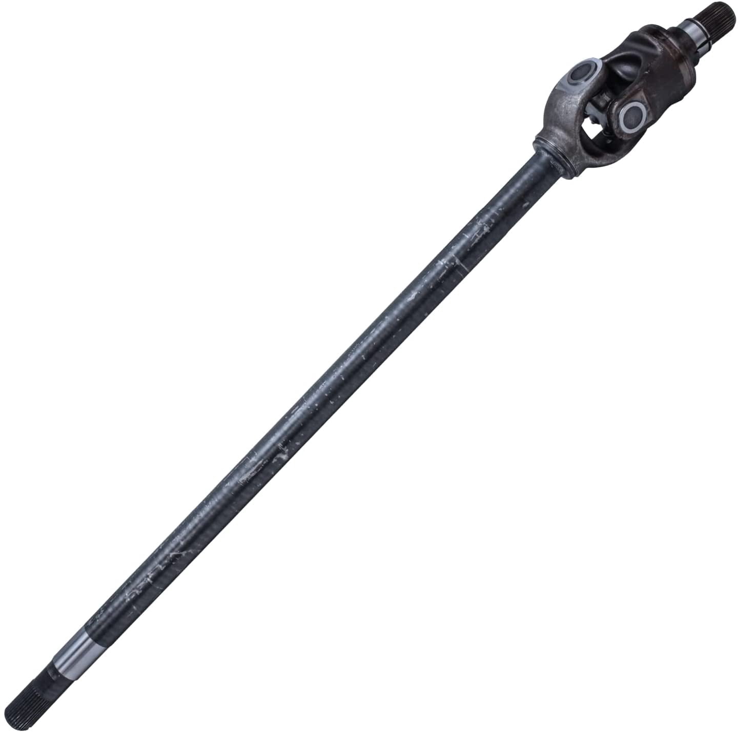 Detroit Axle - Front 2pc U-Joint CV Axles for 05-14 Ford F-250 F-350 Super Duty, 2 U-Joint CV Axles Assembly 2006 2007 2008 2009 2010 2011 2012 2013 Replacement