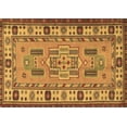 thumbnail image 1 of Ahgly Company Indoor Rectangle Oriental Brown Traditional Area Rugs, 2' x 5', 1 of 4