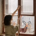thumbnail image 2 of 4 Pcs Funny Gazelle Wall Window Decal Cute Animal Decals Realistic Peeking(style 4), 2 of 5