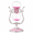 Pink, variant on Qczoyp 15 Minute Hourglass Sand Timer, Electroplated Metal Frame Glass Visual Timer, Vintage Decorative Sand Clock for Home Office Study Desk Wedding Event Decor and Gifts, Purple