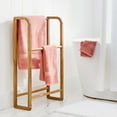 thumbnail image 3 of Better Homes & Gardens Juliet Freestanding Towel Rack, Light Honey, 3 of 8