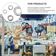 thumbnail image 4 of unbranded 200 Pcs Rondelles en Métal et Acier Inoxydable Plates pour Charge par Vibration, 4 of 4