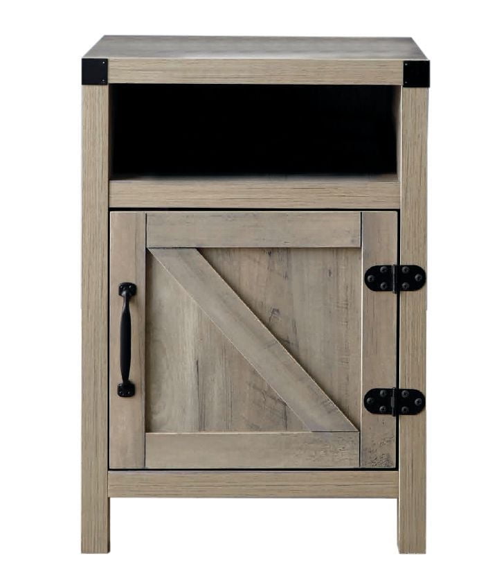 Hometrends End Table, Rustic Oak