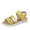 Yellow, variant on Toddler Sandals Girl Flower Rubber Sandals Non- Shoes Cross Sandals Girls Summer Shoes,Size 5.5 Years-6 Years