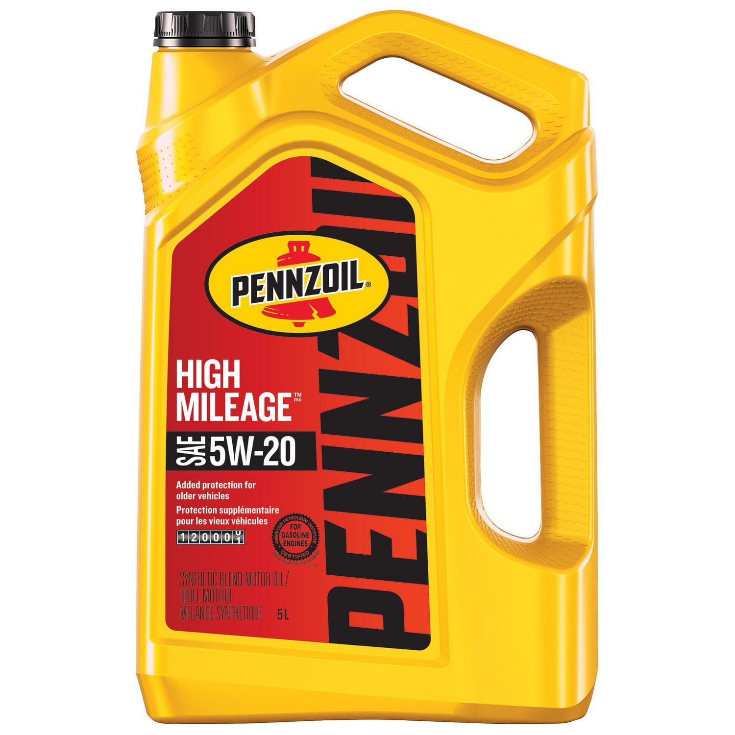 Pennzoil 5W20 High Mileage Oil 5L, Pennzoil 5W20 HM 5L