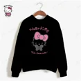 thumbnail image 2 of Sudadera con capucha de Hello Kitty para mujer, nueva sudadera con capucha, sudadera con estampado de dibujos animados a la moda, sudadera de manga larga para otoño, sudaderas para mujer, 2 of 5