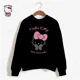 thumbnail image 2 of Sudadera con capucha de Hello Kitty para mujer, nueva sudadera con capucha, sudadera con estampado de dibujos animados a la moda, sudadera de manga larga para otoño, sudaderas para mujer, 2 of 5
